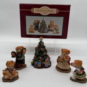 House Of‎ Lloyd 1996 Special Edition The Bearsley Family Christmas Set New /box